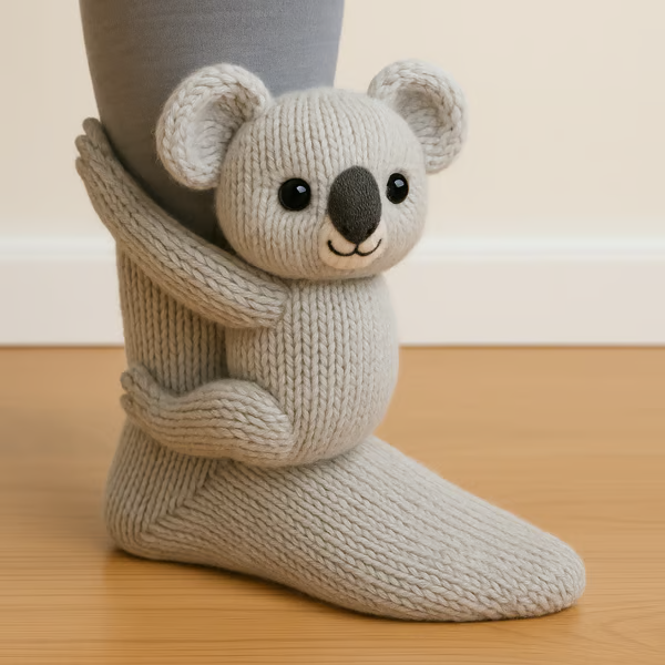 Chaussettes Ludiques aux Motifs Animaliers