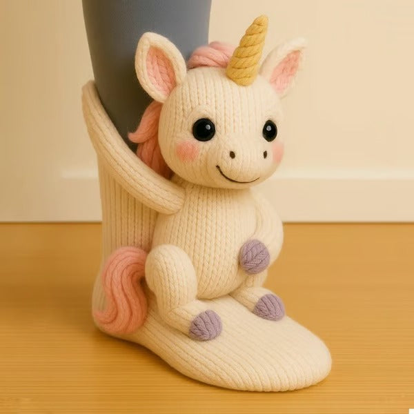 Chaussettes Ludiques aux Motifs Animaliers