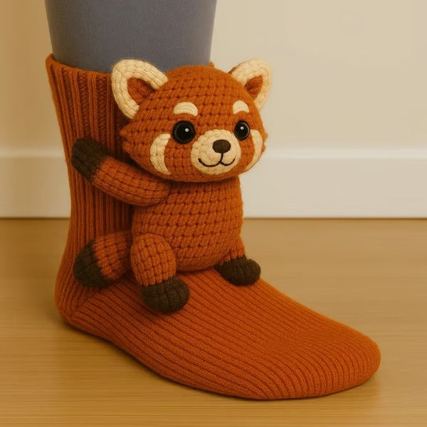 Chaussettes Ludiques aux Motifs Animaliers