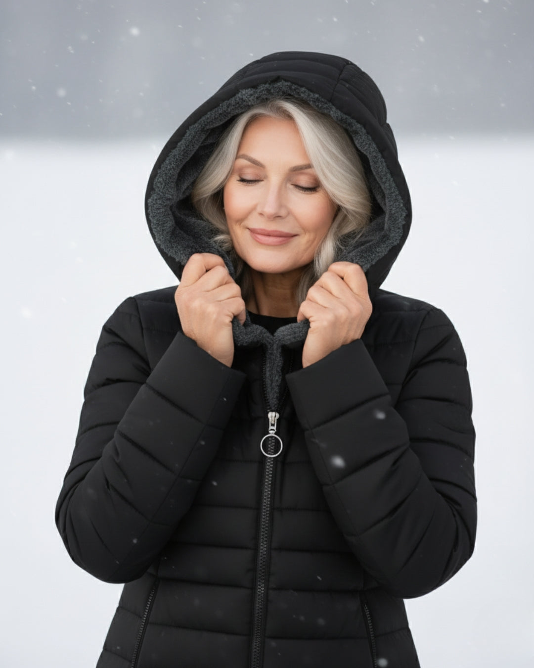 Monika | Veste matelassée avec doublure en polaire douce