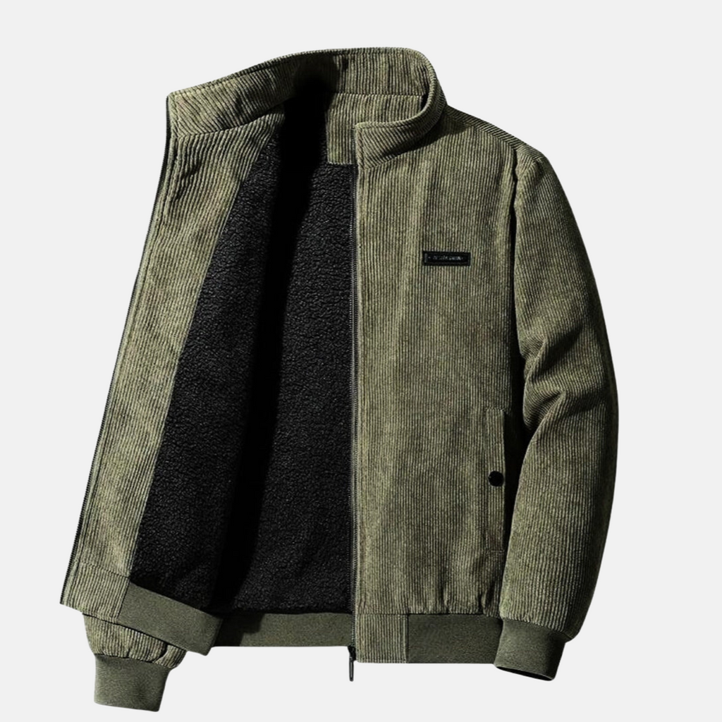 Irena | Veste Rétro en Velours Côtelé