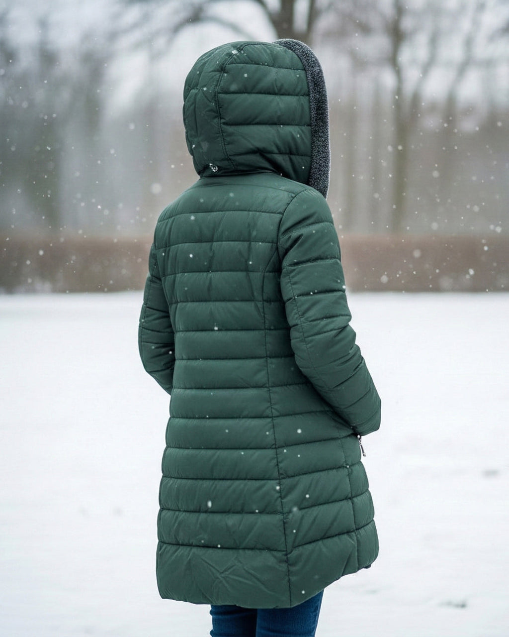 Monika | Veste matelassée avec doublure en polaire douce
