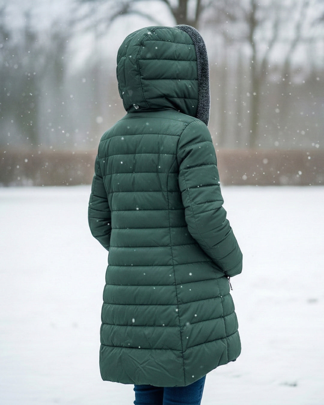 Monika | Veste matelassée avec doublure en polaire douce