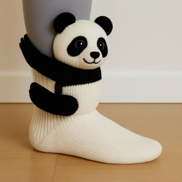 Chaussettes Ludiques aux Motifs Animaliers