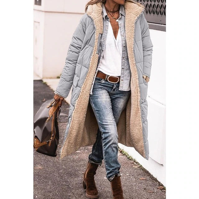 Nikola | Manteau en polaire doux avec capuche