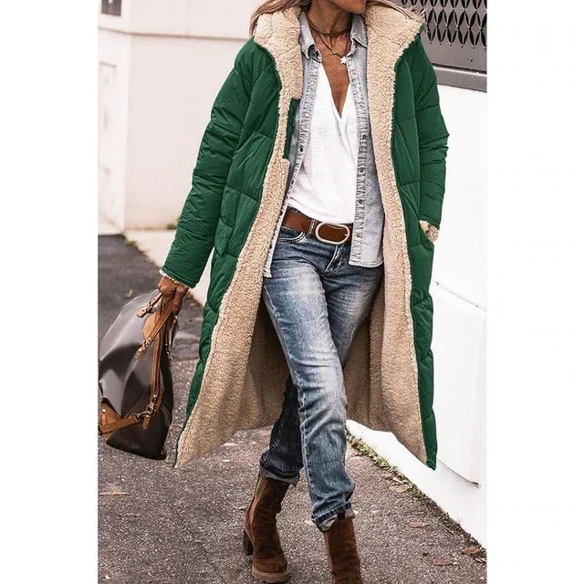 Nikola | Manteau en polaire doux avec capuche