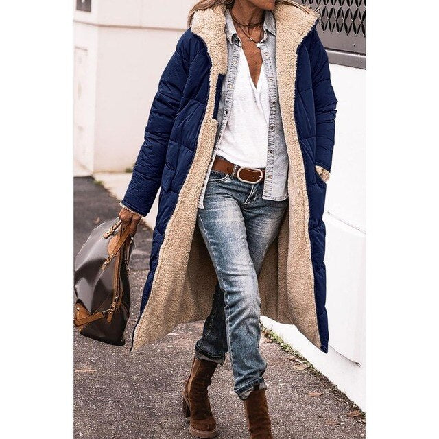 Nikola | Manteau en polaire doux avec capuche