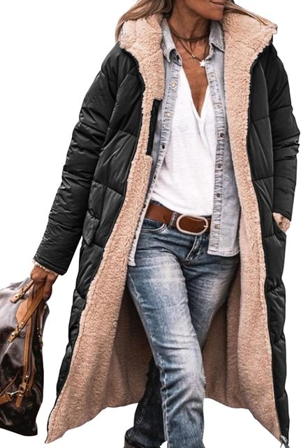 Nikola | Manteau en polaire doux avec capuche