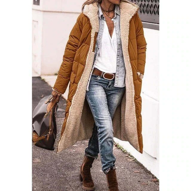 Nikola | Manteau en polaire doux avec capuche