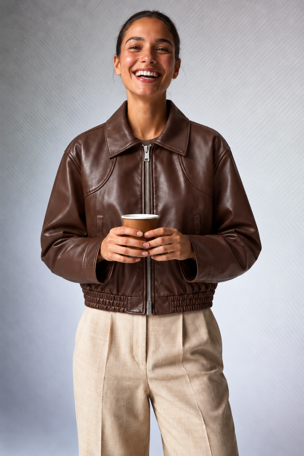 Veste Brun Valérie