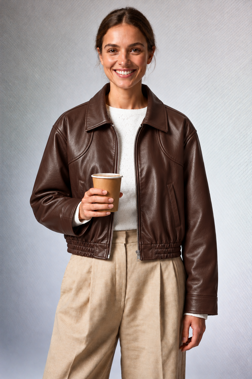 Veste Brun Valérie