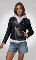 Cuir Louise - Veste Élégante
