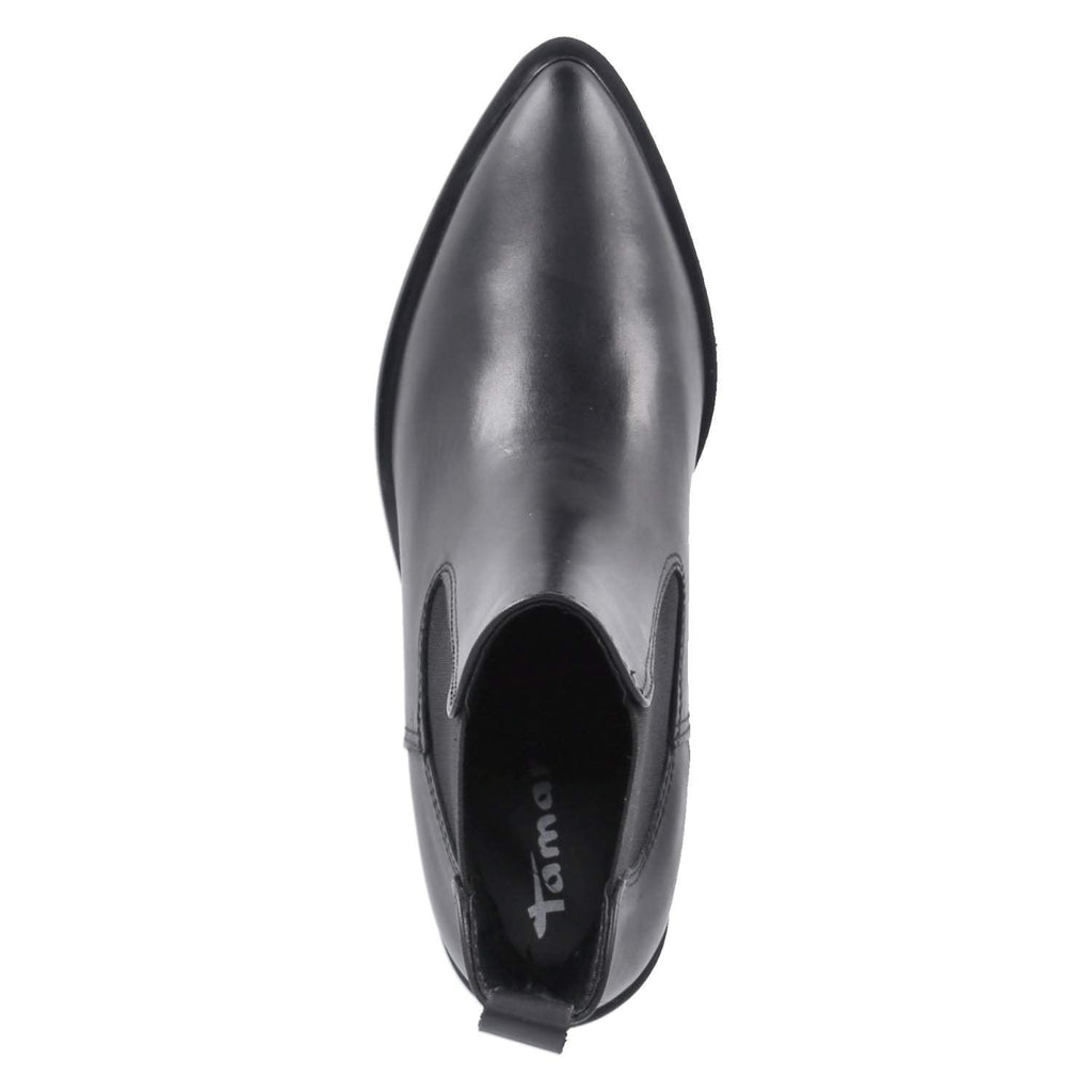 Bottines Chelsea noires femme