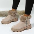 Bottines d'hiver fourrées pour femme, Bottines élégantes