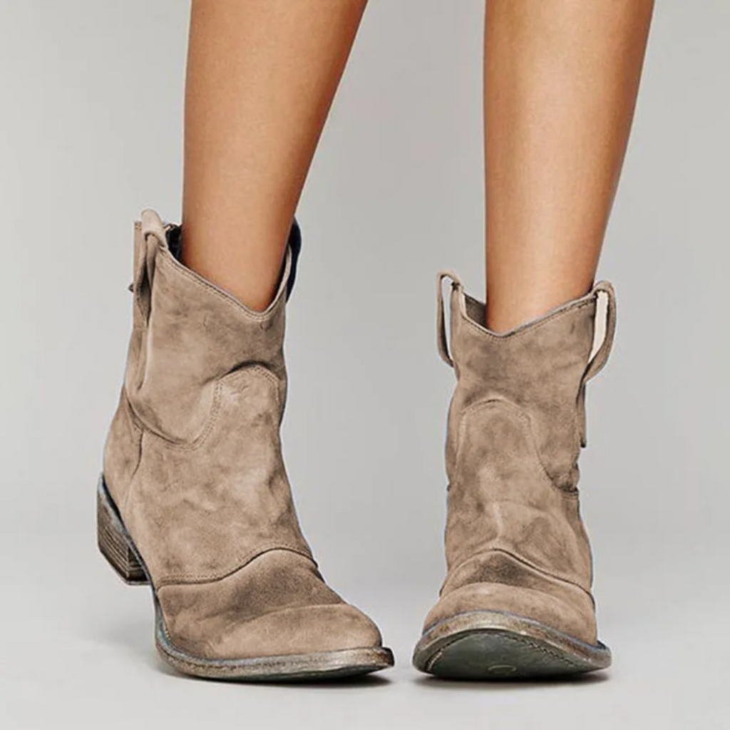 Bottines élégantes marron pour femme, Bottines de tous les jours