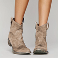 Bottines élégantes marron pour femme, Bottines de tous les jours
