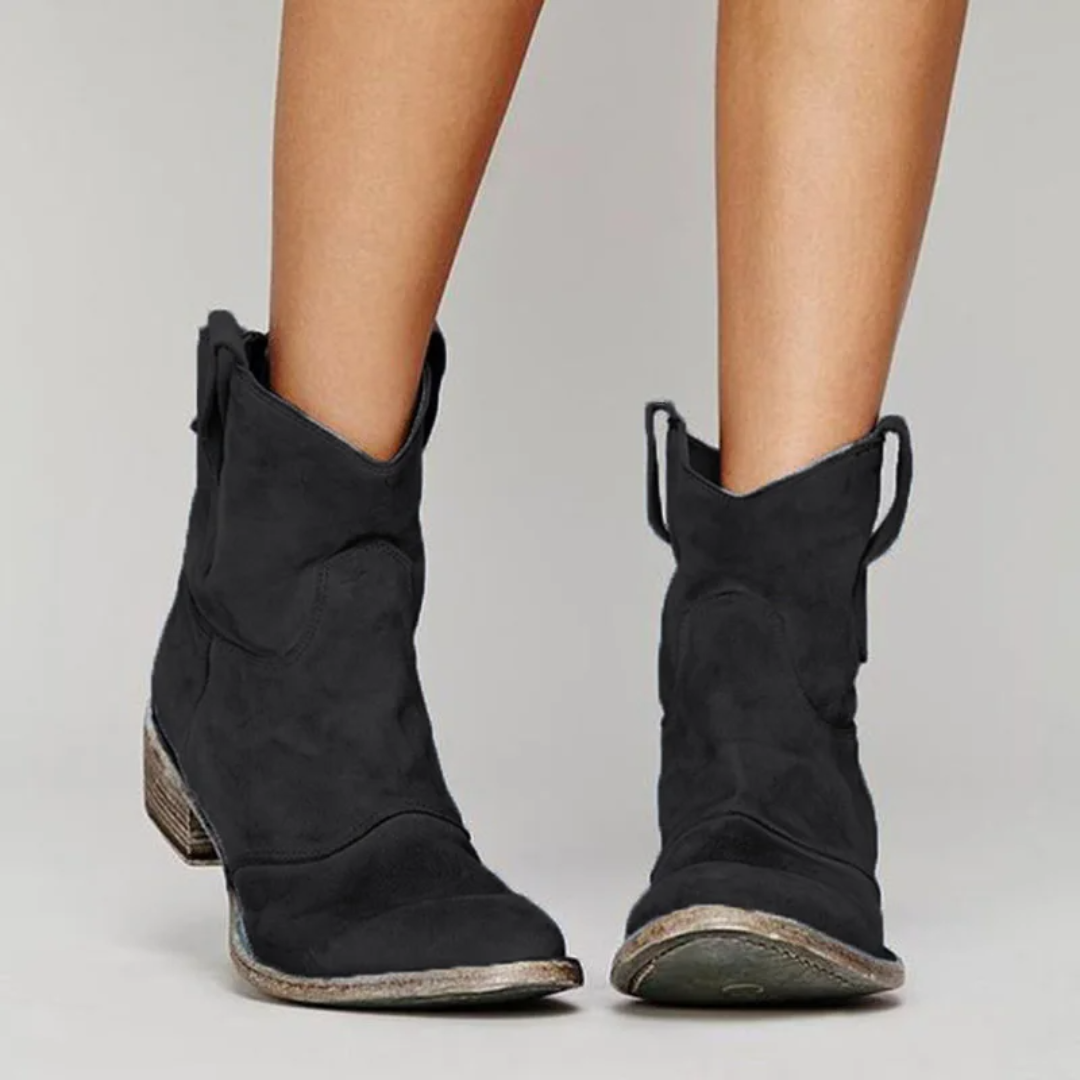 Bottines élégantes marron pour femme, Bottines de tous les jours