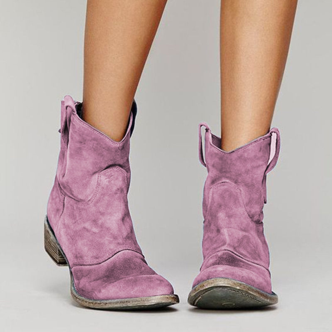Bottines élégantes marron pour femme, Bottines de tous les jours