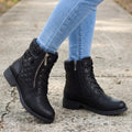 Bottines en cuir femme Ancona