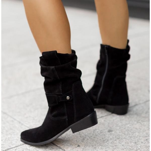 Bottines souples en daim beige pour femme, élégantes et décontractées