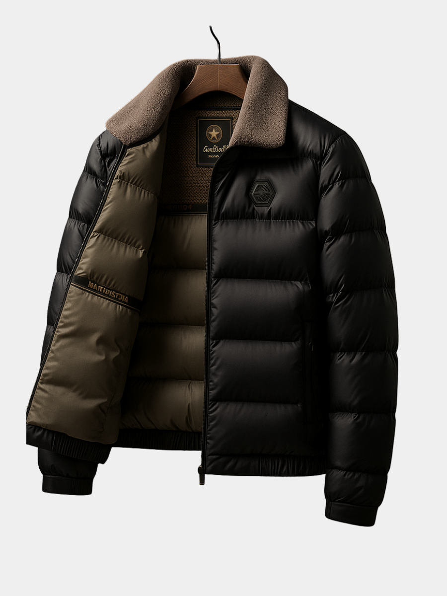Doudoune d'hiver en duvet pour homme