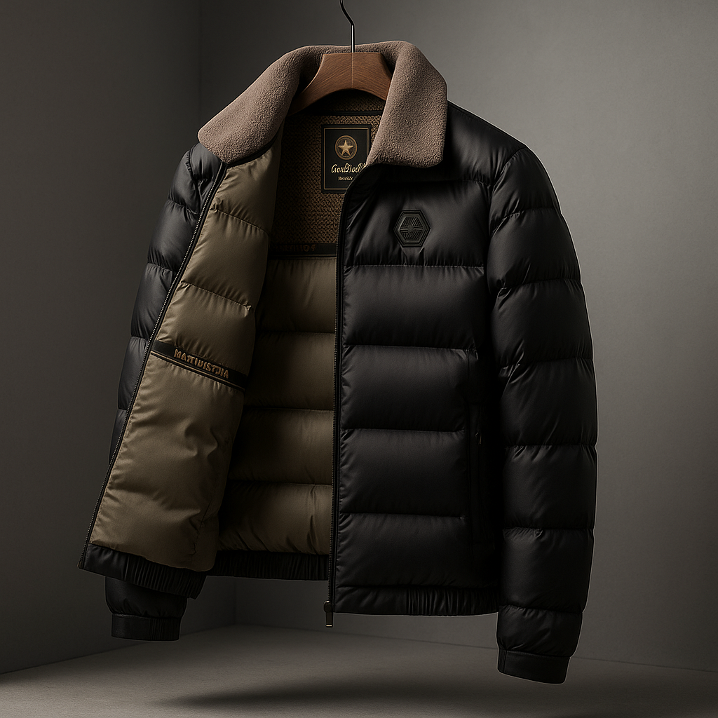 Doudoune d'hiver en duvet pour homme
