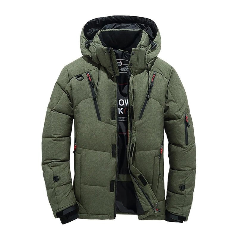 Doudoune d'hiver pour homme, hautement isolée pour les journées froides