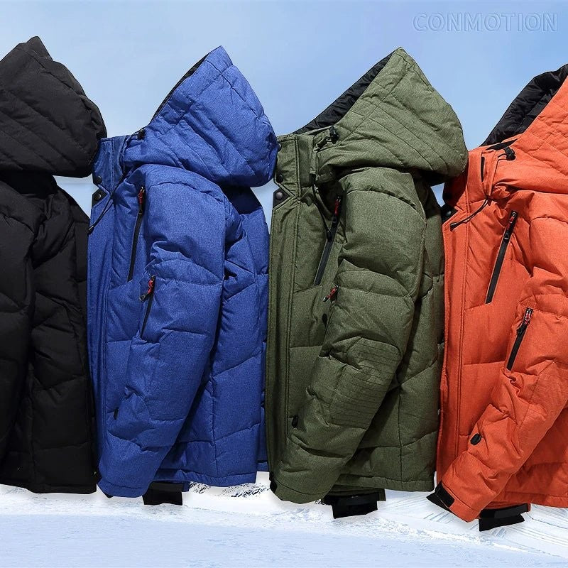Doudoune d'hiver pour homme, hautement isolée pour les journées froides