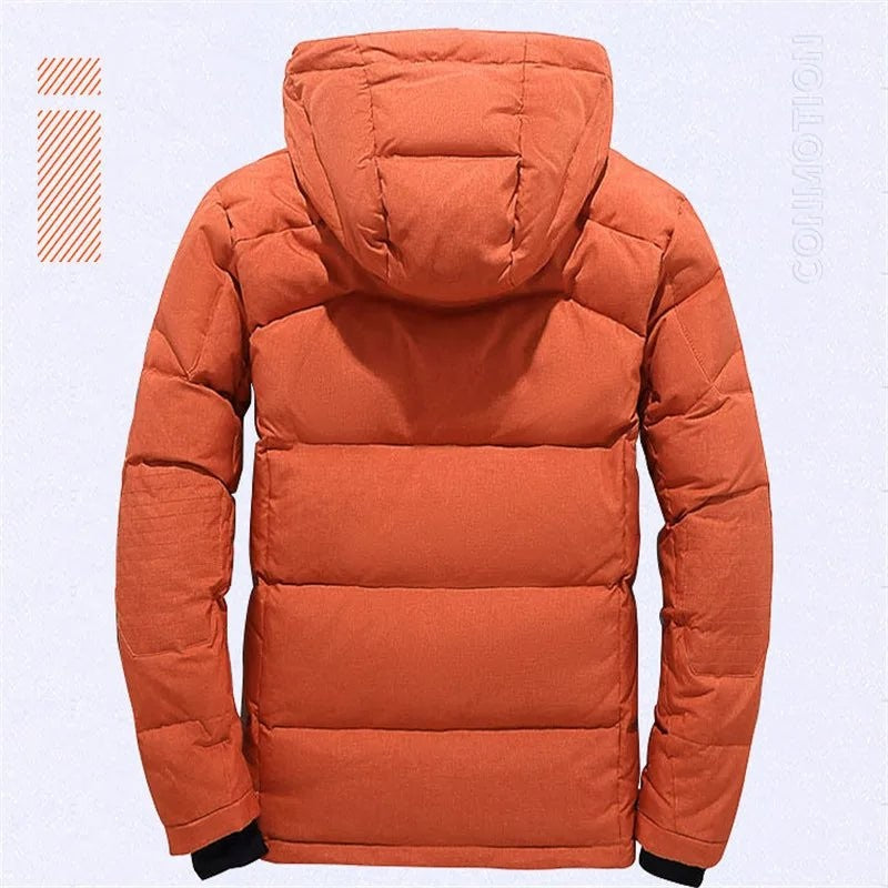 Doudoune d'hiver pour homme, hautement isolée pour les journées froides