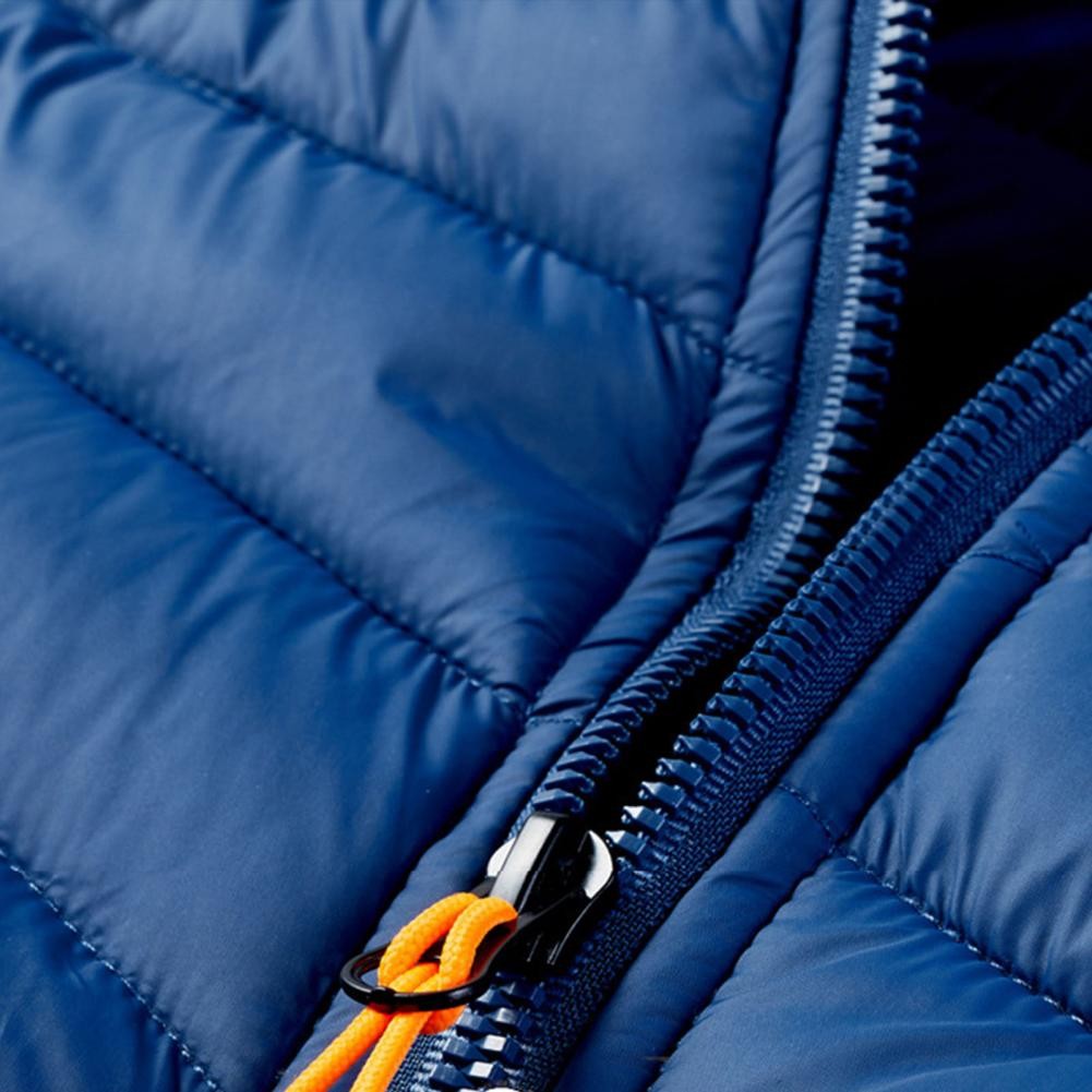 Doudoune d'hiver thermique et éthique à capuche pour homme