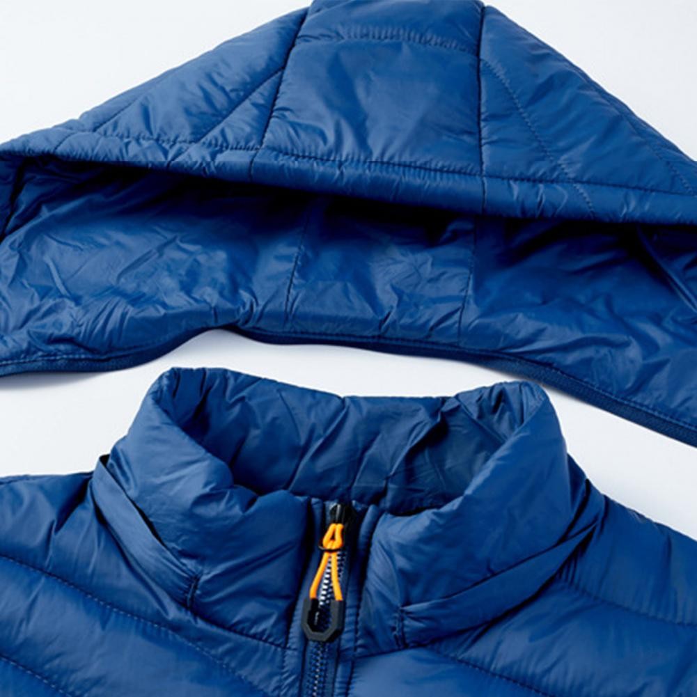 Doudoune d'hiver thermique et éthique à capuche pour homme