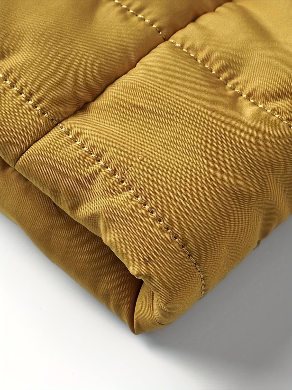 Doudoune homme sans capuche, veste matelassée légère pour l'hiver