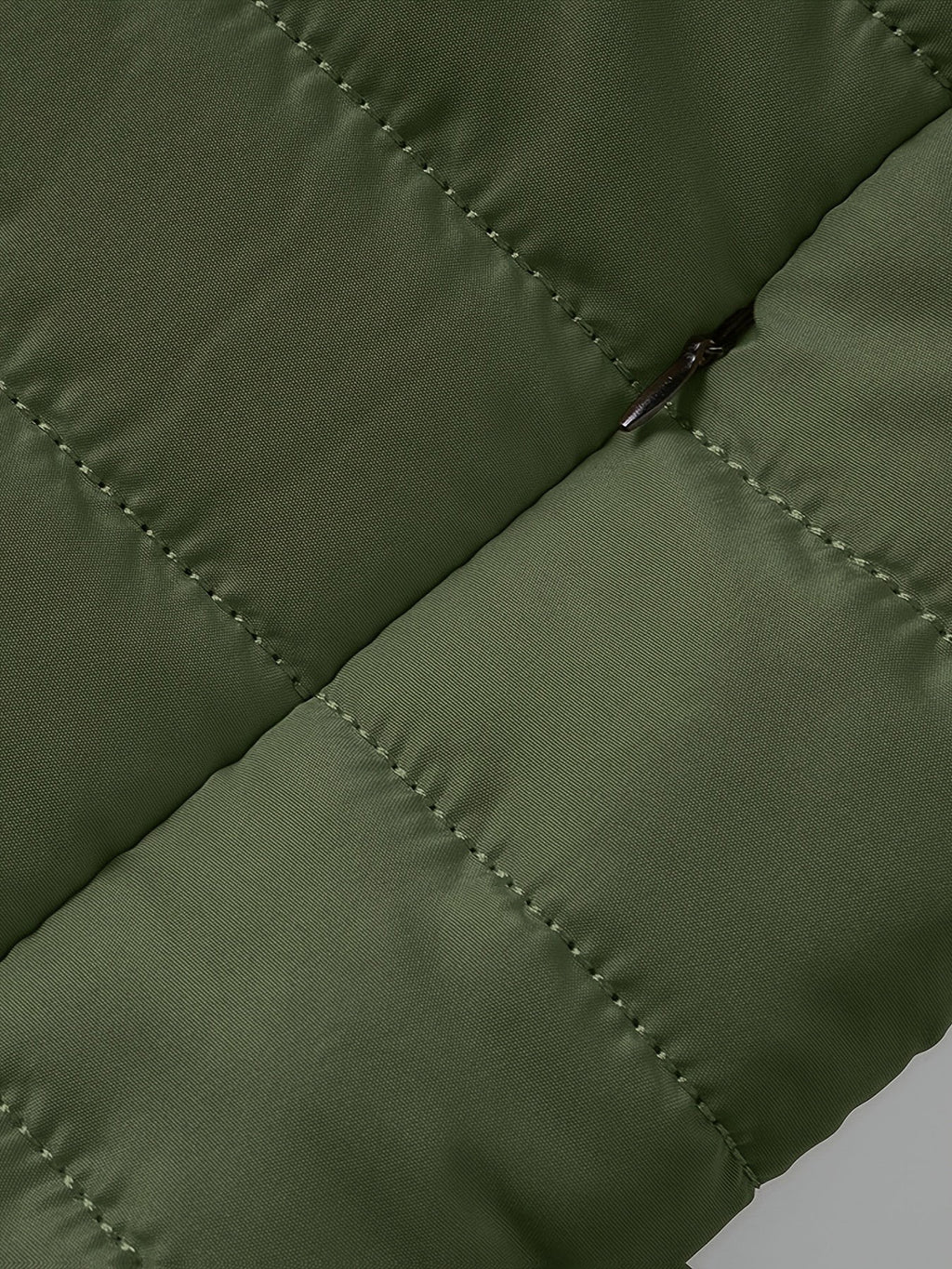 Doudoune homme sans capuche, veste matelassée légère pour l'hiver