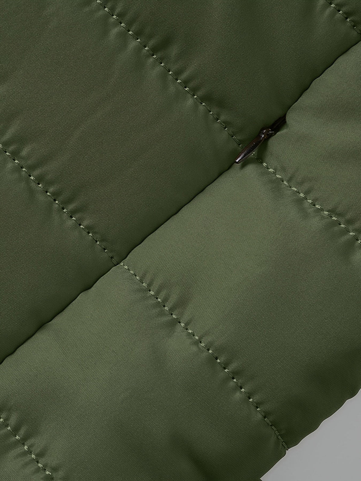 Doudoune homme sans capuche, veste matelassée légère pour l'hiver