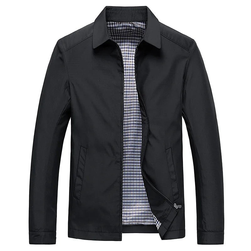Doudoune homme sans capuche, veste raffinée résistante aux intempéries