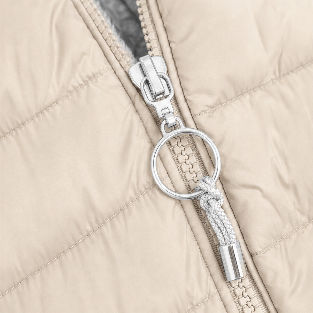 Doudoune longue matelassée à capuche pour femme, isolation thermique légère