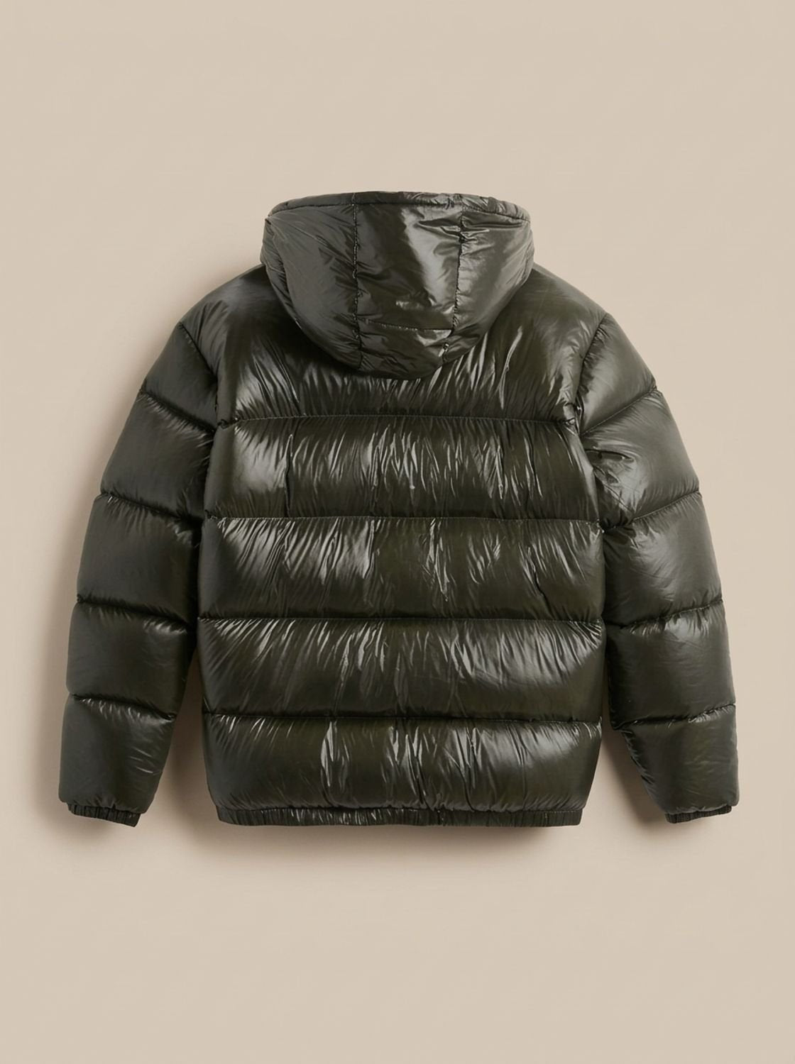Doudoune matelassée à capuche en duvet pour homme, déperlante