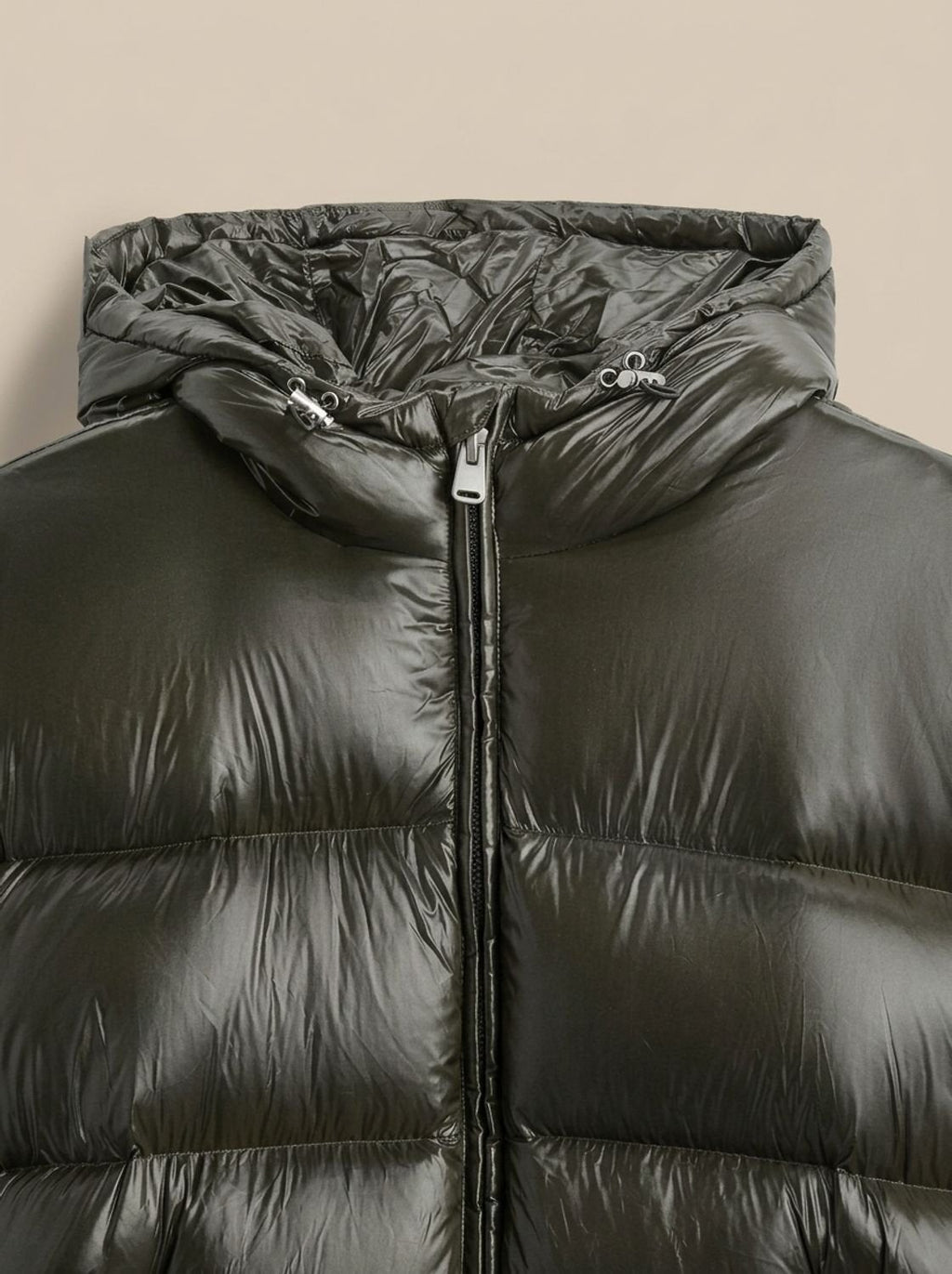 Doudoune matelassée à capuche en duvet pour homme, déperlante