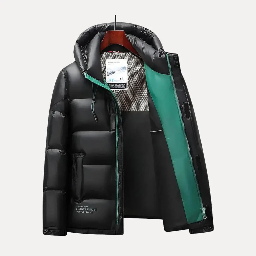 Doudoune matelassée légère en duvet pour homme