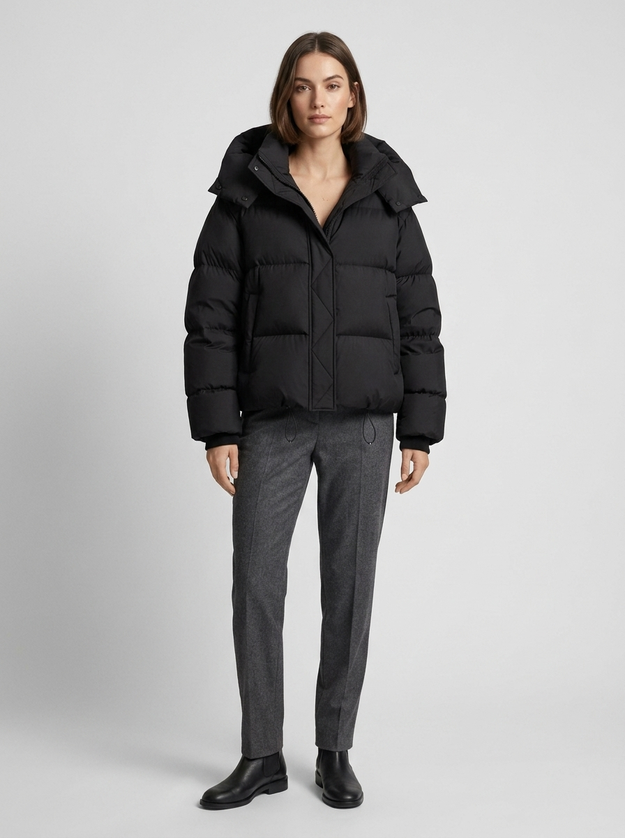 Doudoune oversize femme chic et confortable