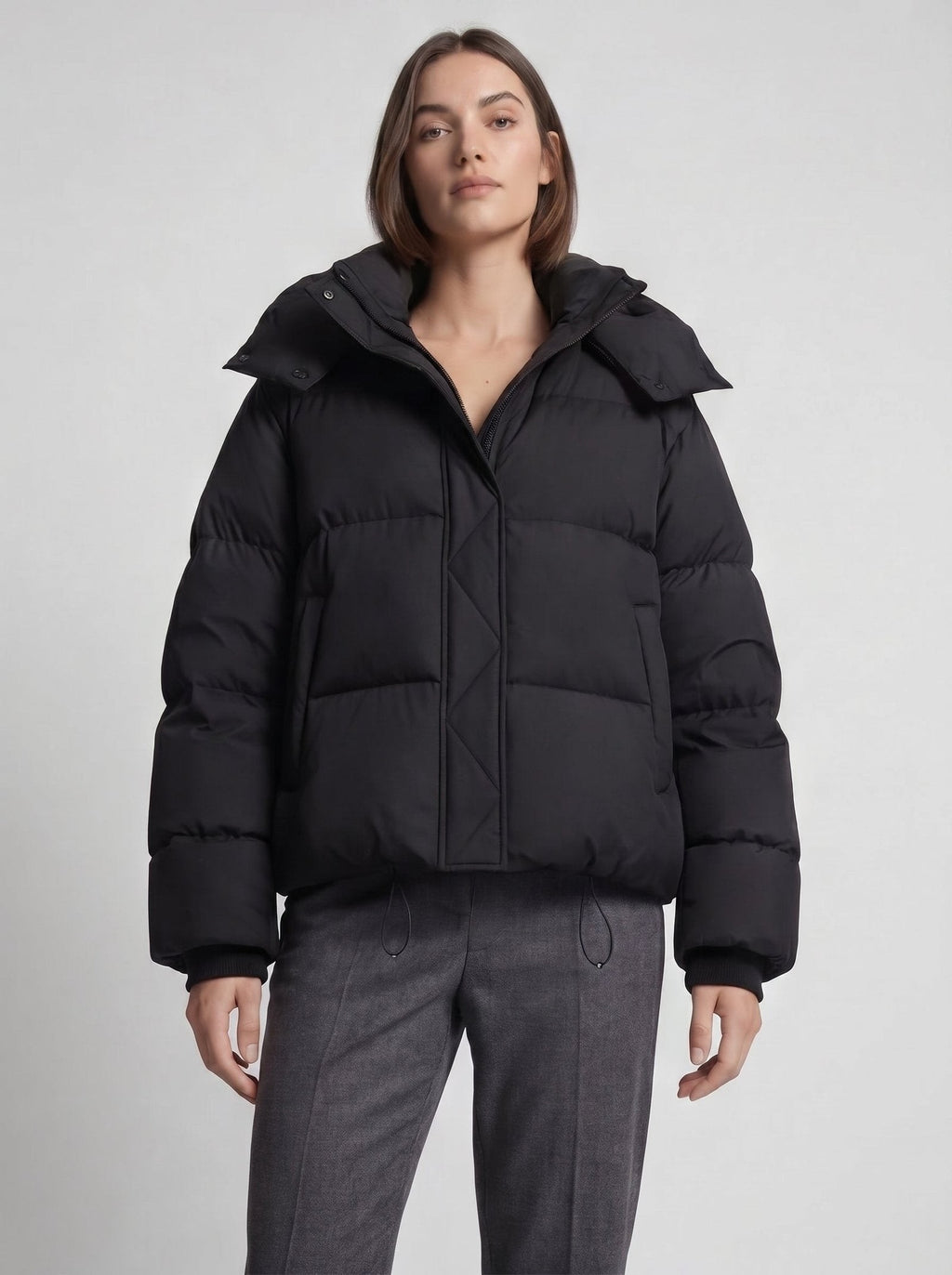 Doudoune oversize femme chic et confortable