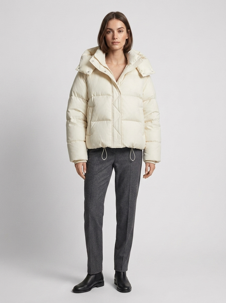 Doudoune oversize femme chic et confortable