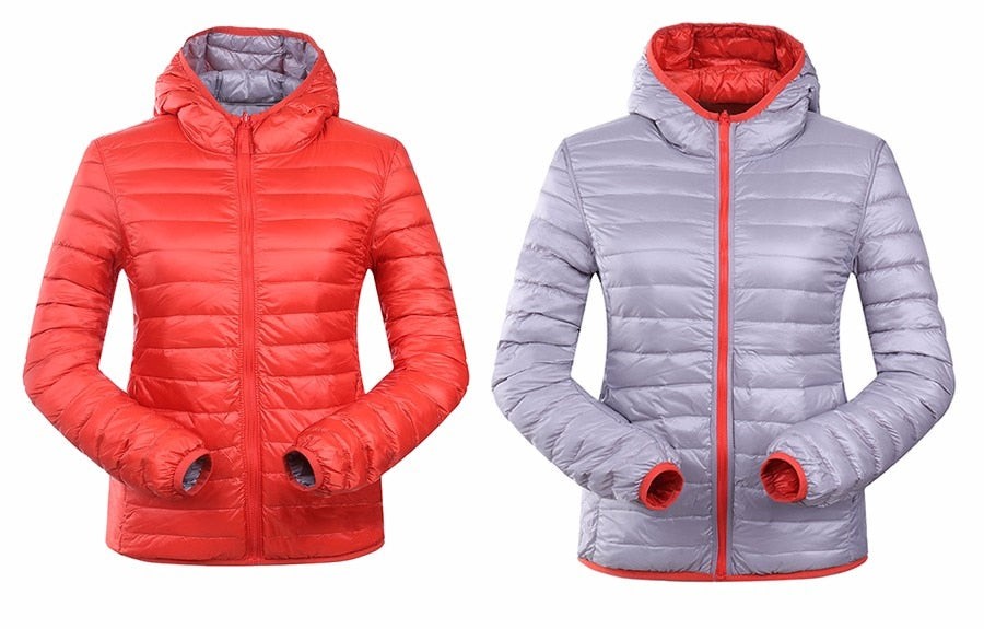 Doudoune oversize femme réversible et élégante - Aurora