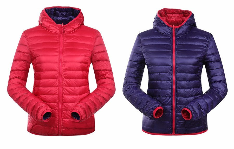 Doudoune oversize femme réversible et élégante - Aurora