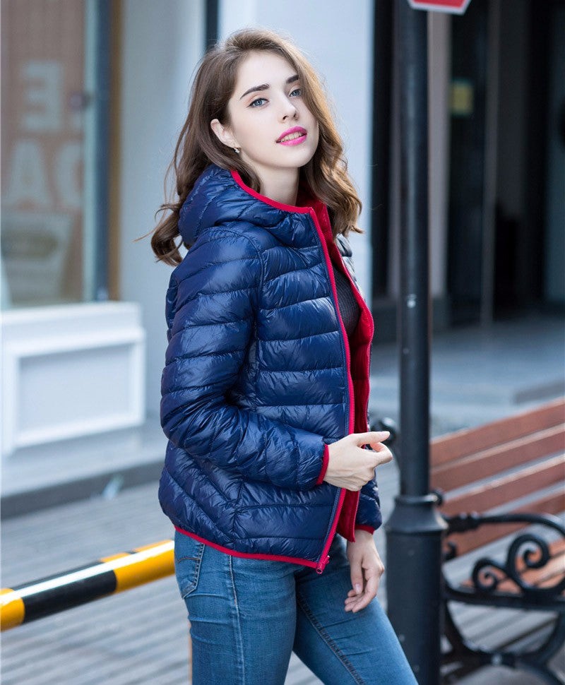 Doudoune oversize femme réversible et élégante - Aurora