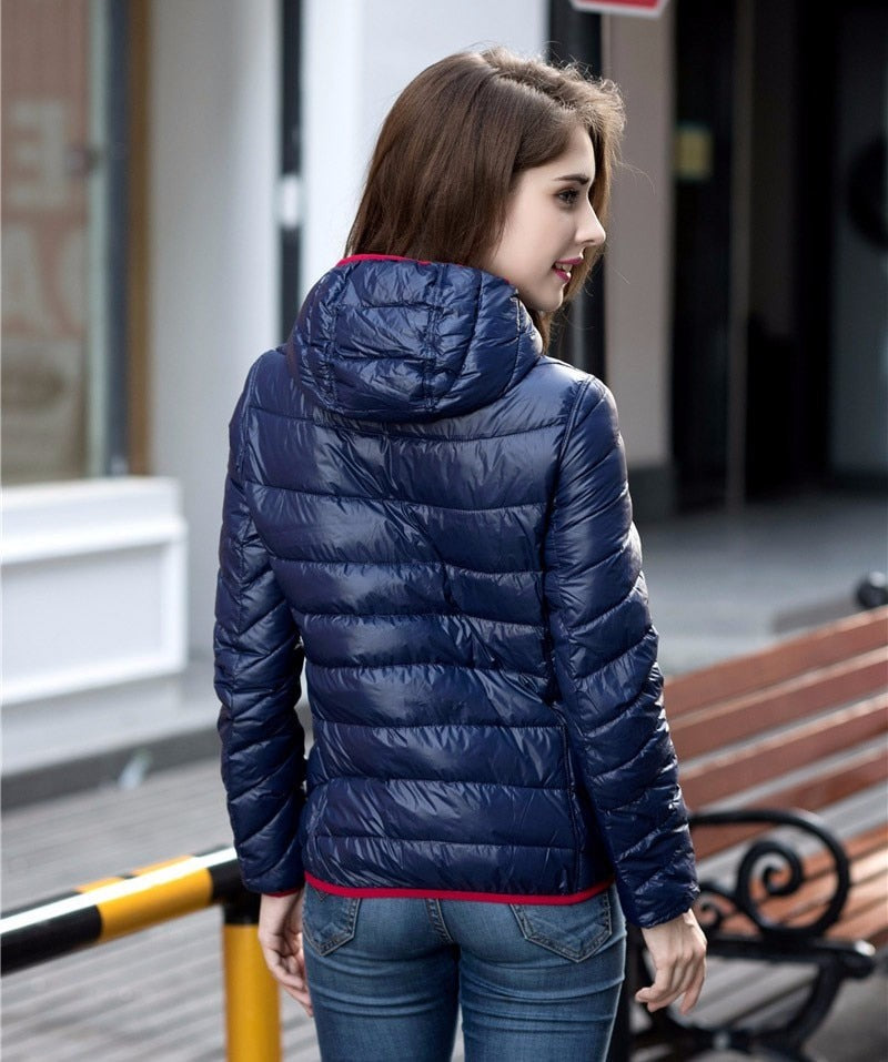 Doudoune oversize femme réversible et élégante - Aurora