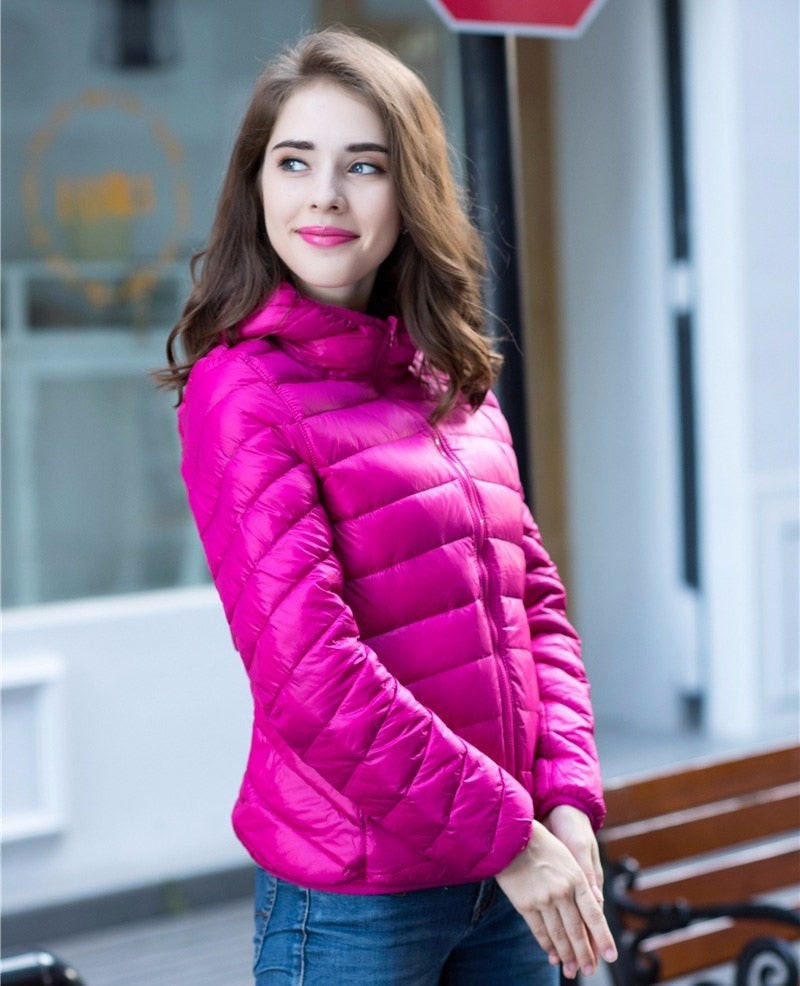 Doudoune oversize femme réversible et élégante - Aurora