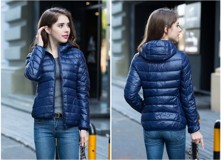 Doudoune oversize femme réversible et élégante - Aurora