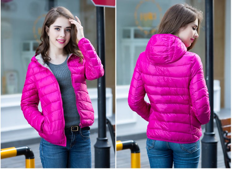 Doudoune oversize femme réversible et élégante - Aurora