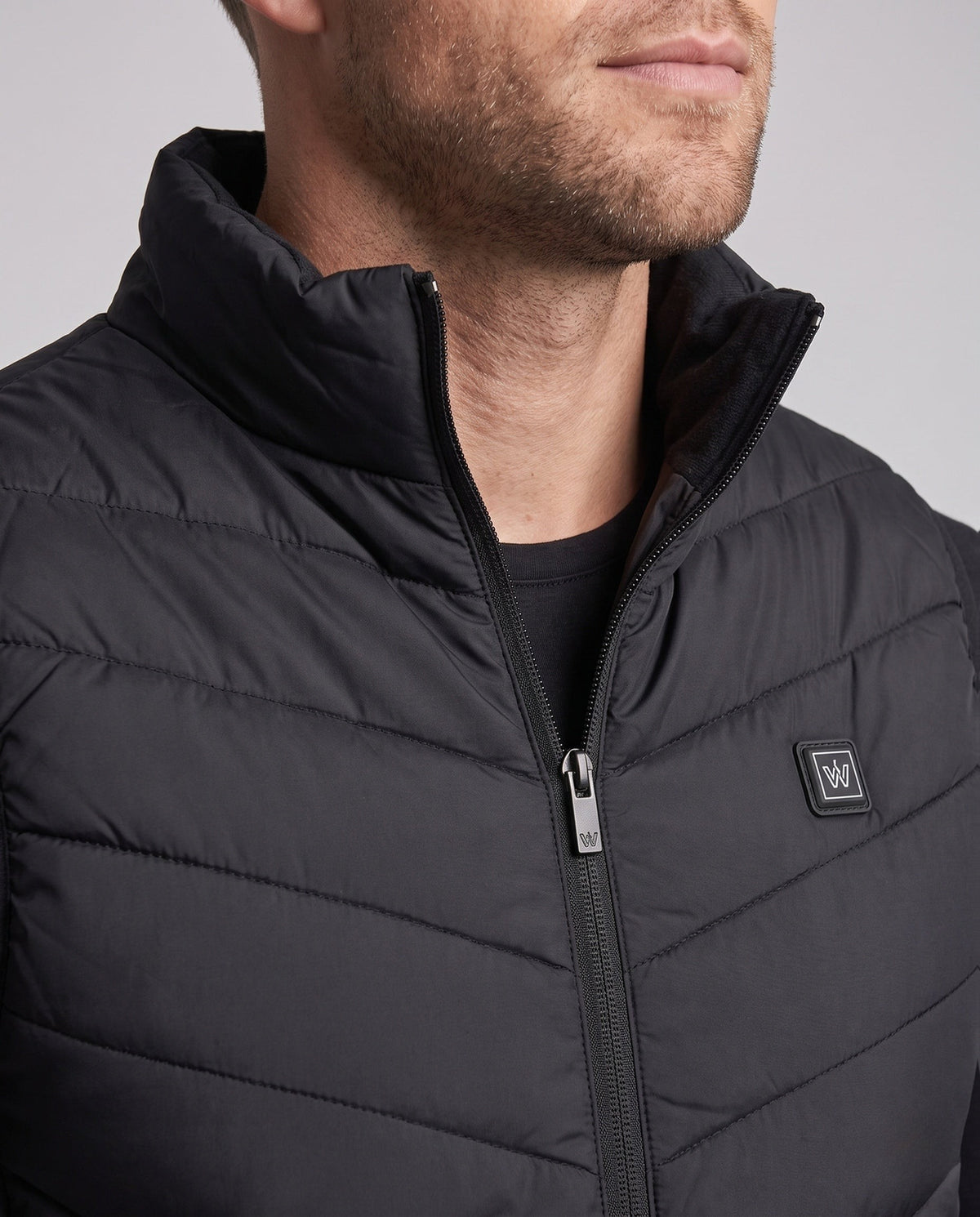 Doudoune sans manches chauffante homme - Gilet thermique multizone avec port USB
